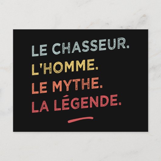 Carte Postale Parrain édition limitée (Devant)