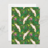 Carte Postale Parrot Pattern (Devant / Derrière)