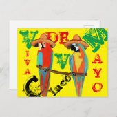 CARTE POSTALE PARROTS (Devant / Derrière)