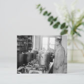 Carte Postale Parry de typhoïde : 1917 (Debout devant)