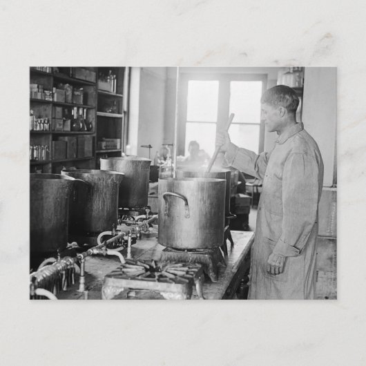 Carte Postale Parry de typhoïde : 1917 (Devant)