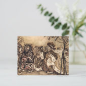 Carte Postale Pars avec la tête ! (Debout devant)