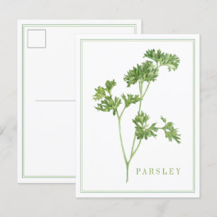 Carte postale PARSLEY FRAIS