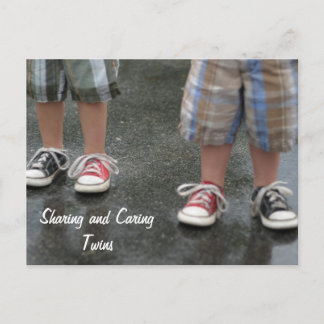 Carte Postale Partage de Twin