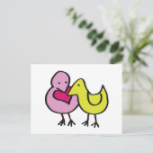 Carte Postale Partager l'amour ensemble (Debout devant)