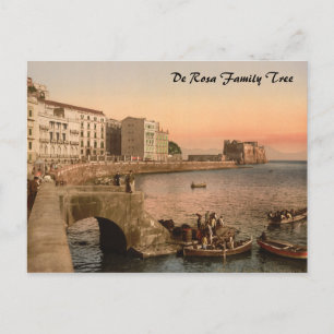 Carte Postale Partenope Street, Naples, Campanie, Italie