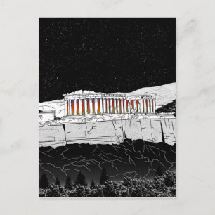 Carte Postale Parthenon Athènes Grèce