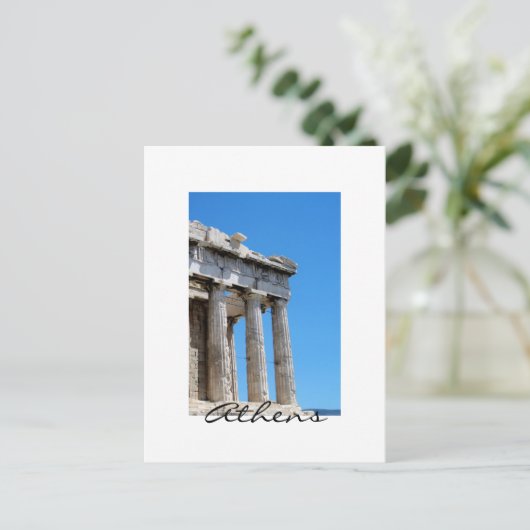 Carte Postale Parthenon d'Athènes (Debout devant)