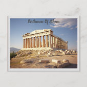 Carte Postale Parthénon D'Athènes (Devant)