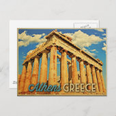 Carte Postale Parthénon d'Athènes Grèce (Devant / Derrière)