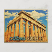 Carte Postale Parthénon d'Athènes Grèce (Devant)