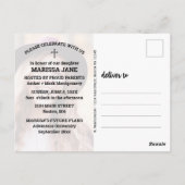 Carte Postale Parti de la graduation Bible Verse Rustique Photo (Dos)