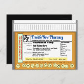 Carte Postale Parti de retraite RX pour le plaisir (Devant / Derrière)