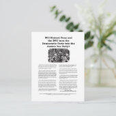 Carte Postale Parti démocrate ou Boston Tea Party (Debout devant)