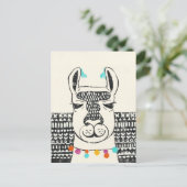 Carte Postale Parti Llama - Portrait (Debout devant)