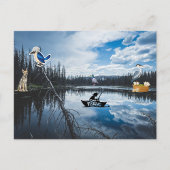 Carte Postale Parti Pêcher