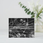 Carte Postale particules sombres (Debout devant)