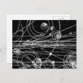 Carte Postale particules sombres (Devant / Derrière)