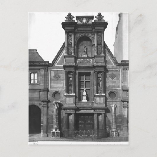 Carte Postale Partie centrale de la façade principale � (Devant)