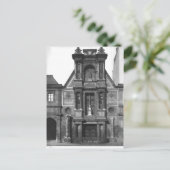 Carte Postale Partie centrale de la façade principale � (Debout devant)