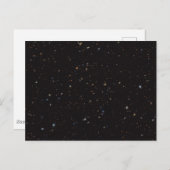 Carte Postale Partie du ciel avec plus de 45 000 galaxies visibl (Devant / Derrière)
