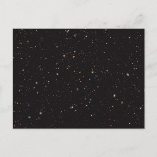 Carte Postale Partie du ciel avec plus de 45 000 galaxies visibl (Devant)