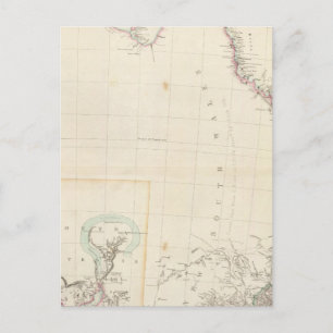 Carte Postale Partie est de l'Australie