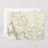 Carte Postale Partie intérieure de l'Amérique du Nord (Devant / Derrière)