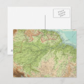 Carte Postale Partie nord de l'Amérique du Sud (Devant / Derrière)