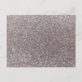 Carte Postale Parties scintillant argentée (Devant)