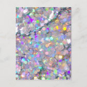 Carte Postale Parties scintillant Confetti Sparkles (Devant)