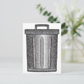 Carte Postale Parties scintillant de déchets (Debout devant)