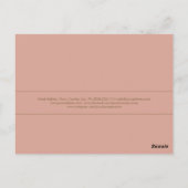 Carte Postale Parties scintillant d'or Lash ailes Merci rabais R (Dos)