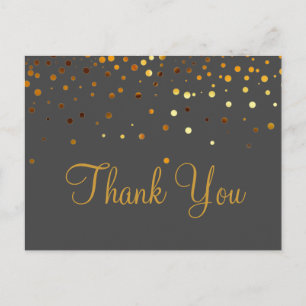 Carte Postale Parties scintillant Or Bleu tendance à bas prix M