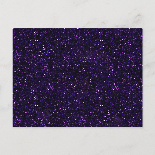 Carte Postale Parties scintillant pourpre d'Améthyste foncé (Devant)