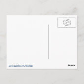 Carte Postale Parties scintillant rose brillant (Dos)