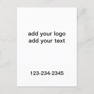 Carte Postale Parties scintillant verte simple ajouter votre num