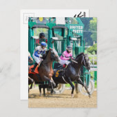 Carte Postale Partir à Saratoga (Devant / Derrière)