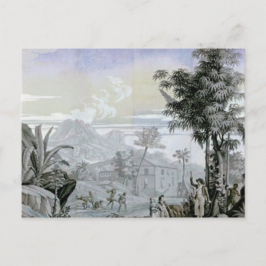 Carte Postale Partir pour une promenade, illustration (Devant)