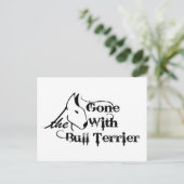 Carte Postale Partis avec les amoureux de les chiens du BULL TER (Debout devant)