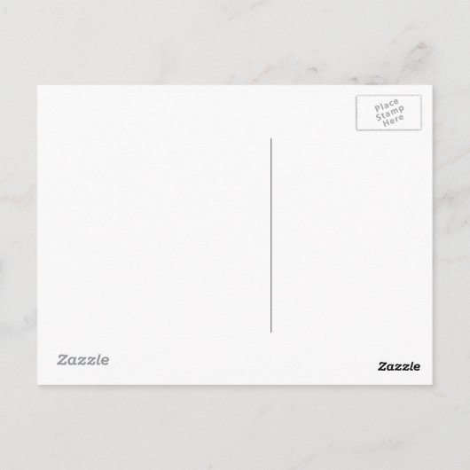 Carte Postale Partition sur parchemin manuscrite en encre (Dos)