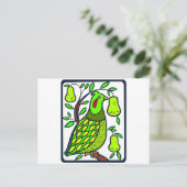 Carte Postale Partridge dans l'arbre à poires (Debout devant)
