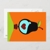 Carte Postale Partridge dans un arbre à poires (Devant / Derrière)