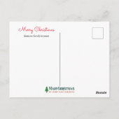 Carte Postale Partridge rétro dans un arbre à poires illustré à  (Dos)