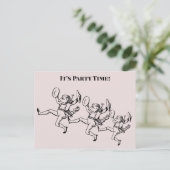 Carte Postale Party Time (Debout devant)