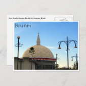 Carte Postale parure royale de bandar (Devant / Derrière)