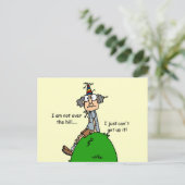 Carte Postale Pas au-dessus de l'Humour Hill (Debout devant)