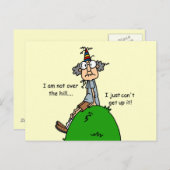 Carte Postale Pas au-dessus de l'Humour Hill (Devant / Derrière)