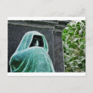 Carte Postale Pas aujourd'hui Satan