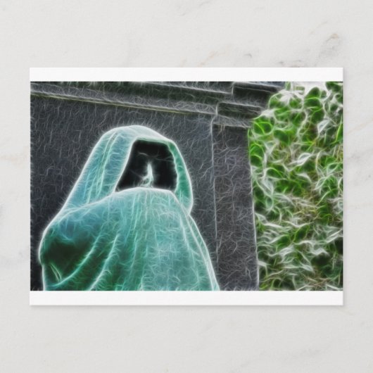 Carte Postale Pas aujourd'hui Satan (Devant)